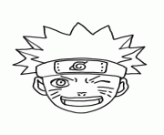 Coloriage manga naruto 178