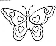 papillon 30 dessin à colorier