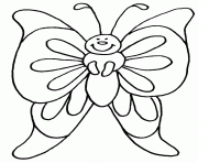 papillon 35 dessin à colorier