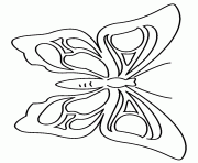 papillon 269 dessin à colorier