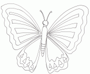 papillon 10 dessin à colorier