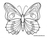 papillon 15 dessin à colorier