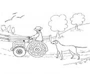 Coloriage tracteur 139 dessin