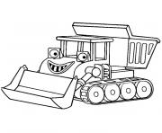 Coloriage tracteur 87 dessin