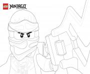 Coloriage lego ninjago zane dessin