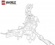 Coloriage lego ninjago masters of spinjitzu dessin