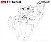 Coloriage dessin ennemis squelette Ninjago 3 dessin