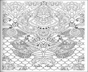 Coloriage art therapie 125 dessin