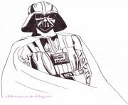 Coloriage dessin starwars Han Solo dessin
