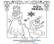 Coloriage Kristoff de Disney La Reine des neiges 2 to dessin