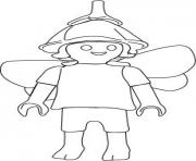 playmobil elfe dessin à colorier
