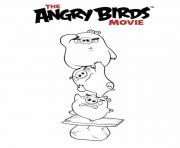 Coloriage angry birds le film 2016 dessin