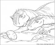 Coloriage dinosaure 81 dessin