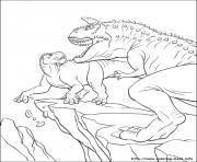 Coloriage dinosaure 300 dessin