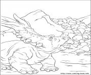 Coloriage dinosaure disney dessin