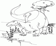 Coloriage dinosaure 108 dessin