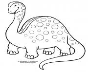 dinosaure 9 dessin à colorier