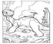 Coloriage dinosaure 141 dessin