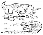 Coloriage dinosaure 9 dessin