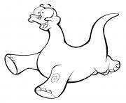 Coloriage dinosaure 71 dessin