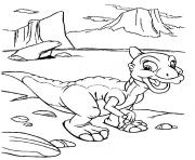 Coloriage dinosaure pour les petits dessin