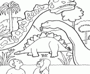 dinosaure 60 dessin à colorier