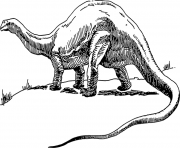 dinosaure 268 dessin à colorier