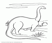 dinosaure 110 dessin à colorier
