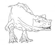 dinosaure 134 dessin à colorier