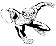 ultimate spiderman 4 dessin à colorier