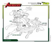 Coloriage Colouring pages avengers 2 dessin