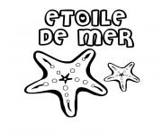 Coloriage mer maternelle