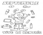 Coloriage rentree maternelle bricolage enfants dessin