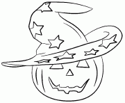 Coloriage halloween citrouille et chandelles octobre dessin