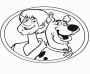 Coloriage scooby doo 136 dessin