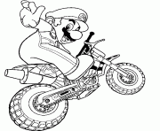 moto 93 dessin à colorier
