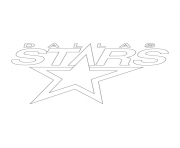 Coloriage winnipeg jets logo lnh nhl hockey sport dessin