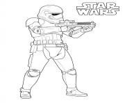 stormtrooper star wars 7 dessin à colorier