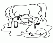 Coloriage comment dessiner une licorne kawaii facilement tuto par etapes dessin