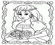Coloriage princesse sarah 148 dessin