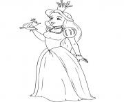princesse sarah 148 dessin à colorier