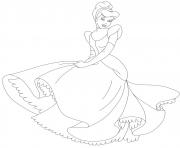 Coloriage Disney Princesse Aurora dessin