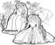 disney princesse 217 dessin à colorier