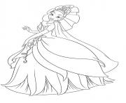 disney princesse 107 dessin à colorier