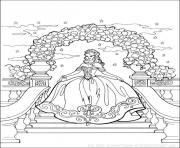 Coloriage disney princesse 129 dessin