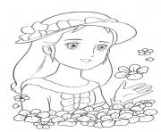 Coloriage Lego Princesse Fiona dessin