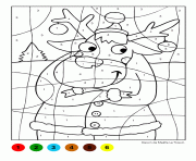 Coloriage cartoon donkey magique dessin