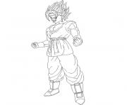 dragon ball z 38 dessin à colorier