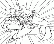 Coloriage dragon ball z 149