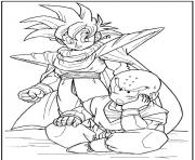 Coloriage dragon ball z 46